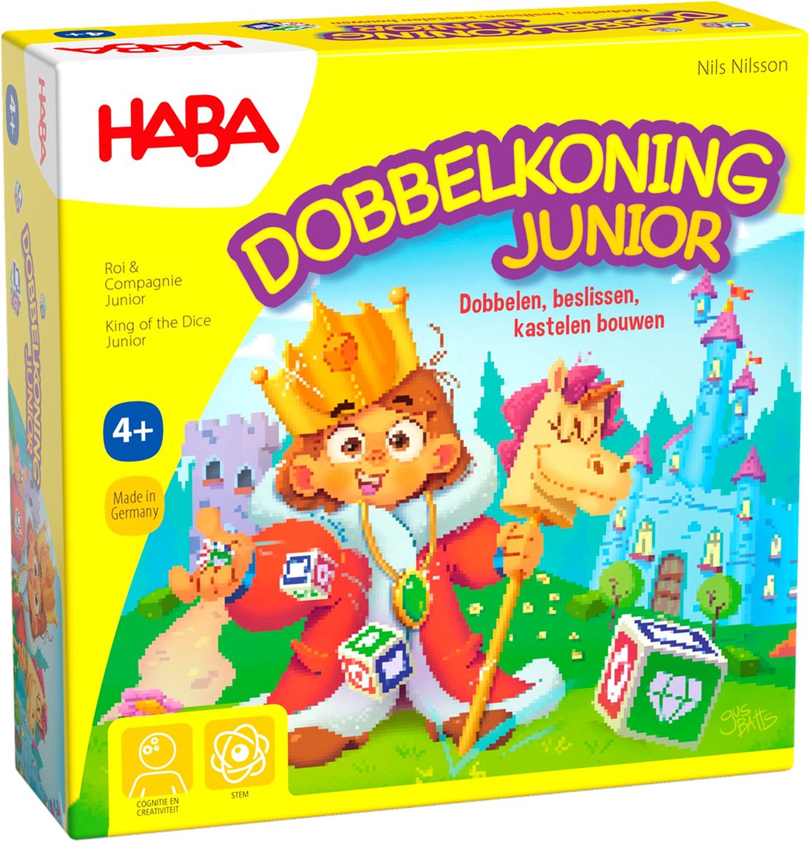 Jeu Haba - roi des dés - junior - 4+