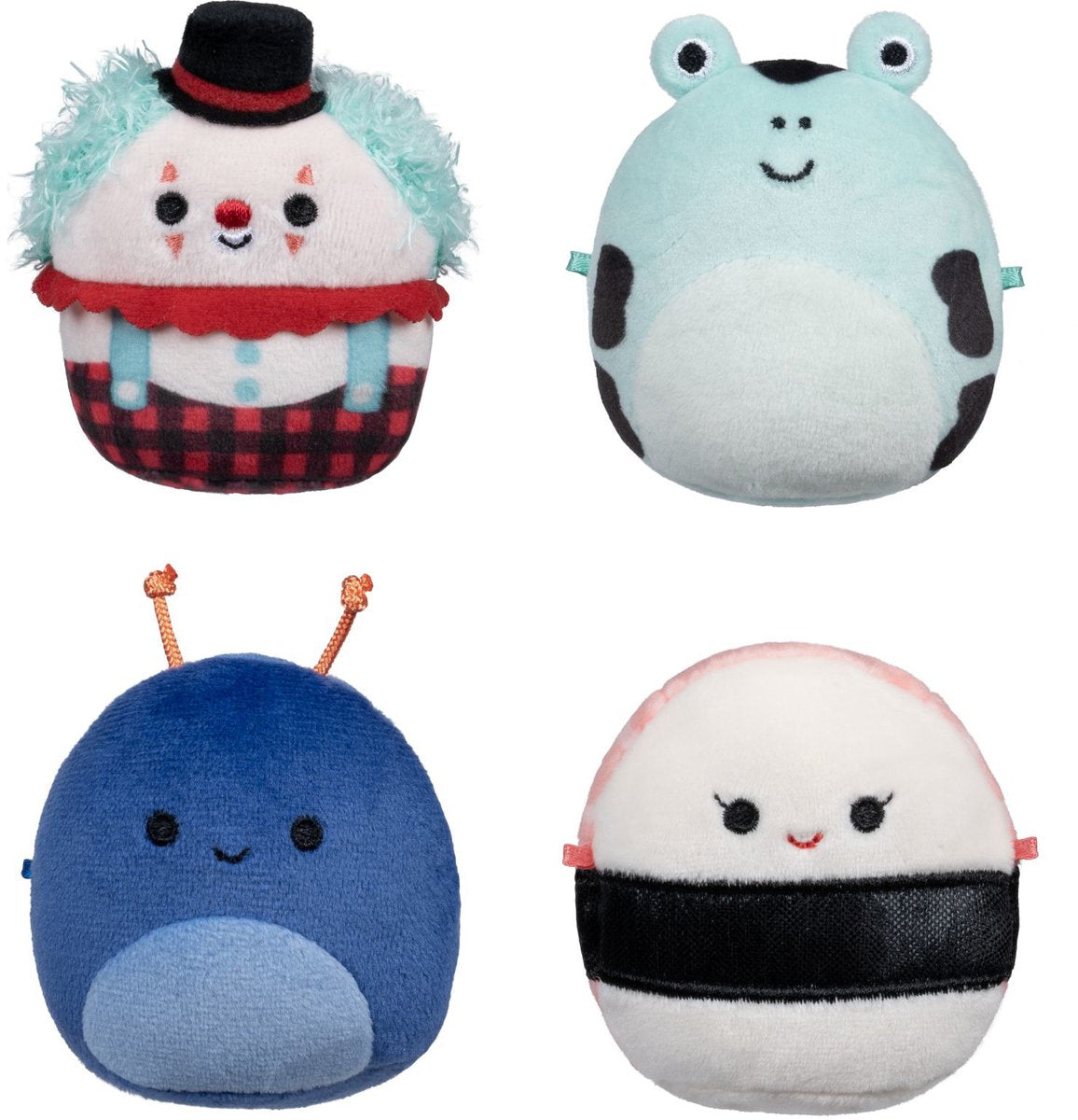 Micromallows en peluche 6,5 cm 4 pièces ensemble 1