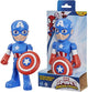 Marvel Spidey et ses incroyables amis Captain America - figurine 23cm
