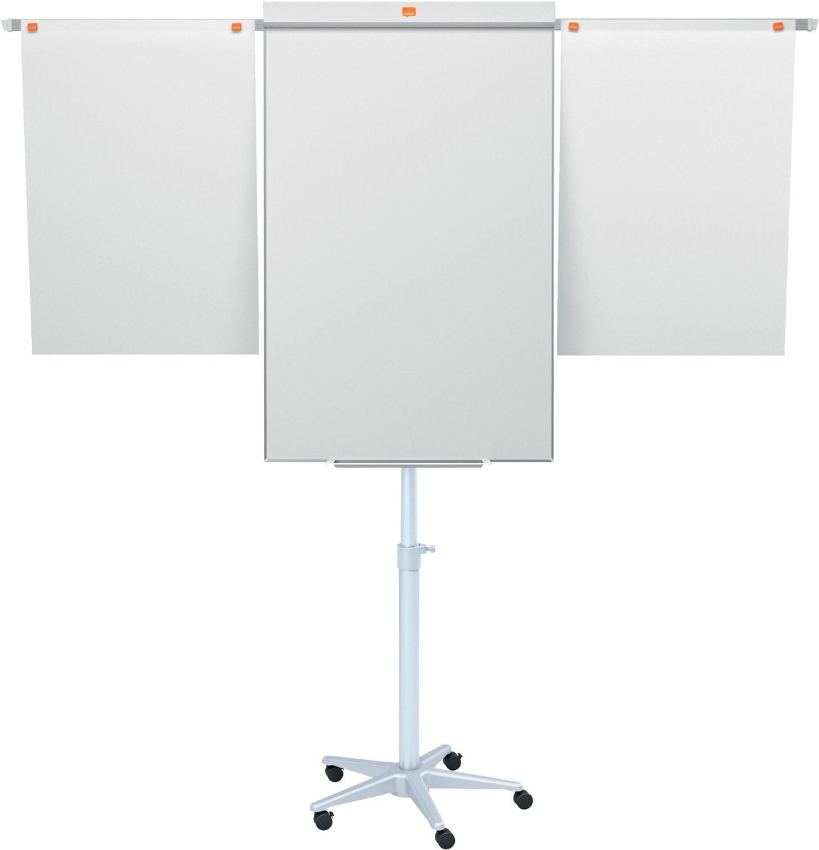 Tableau à feuilles mobile nobo 700 x 1900 mm effaçable magnétiquement