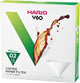 Papier filtre Hario v60 - taille 02 - 40 pièces - blanc
