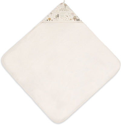 Cape de bain Jollein bébé - 100% coton éponge - 75x75 cm - tiny park