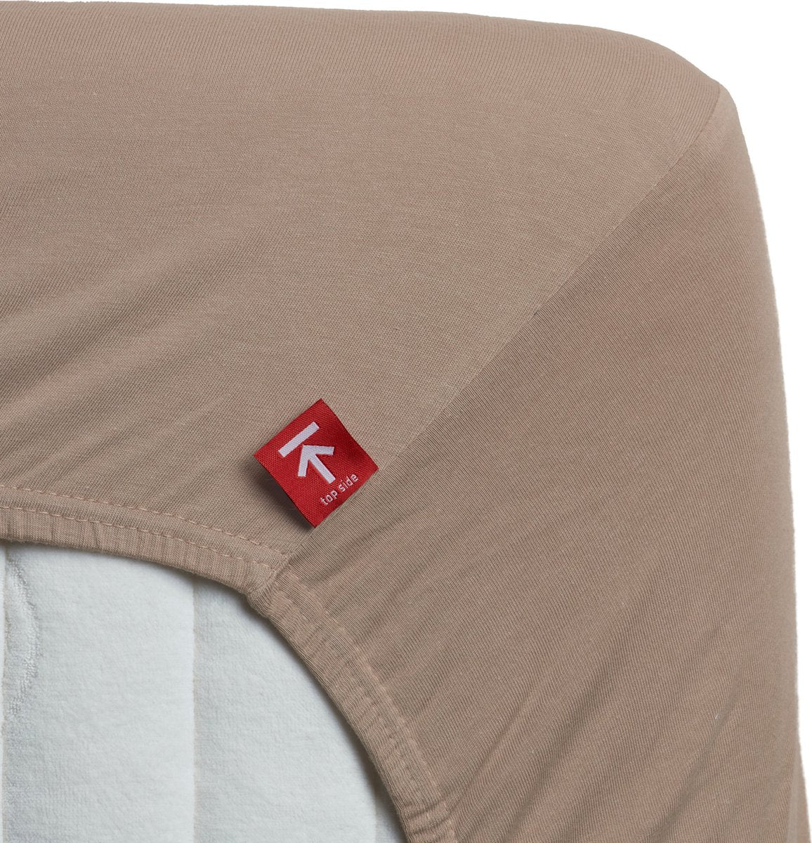 Jersey Beddinghouse - drap housse - 160x200 220 - taupe