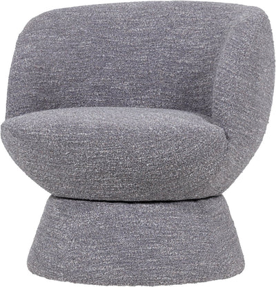 Fauteuil pivotant Woood shuffle - mélange - gris - 72x73x71