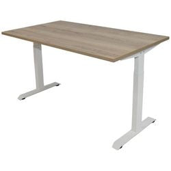 Bureau eurosseats chêne naturel, blanc 620 840x1200x800