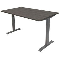Bureau euroseats chêne logan, gris