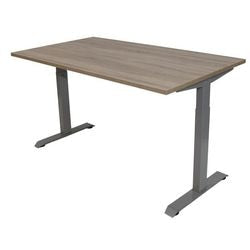 Bureau eurosseats chêne robson, gris