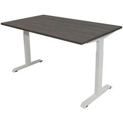 Bureau euroseats chêne logan, blanc