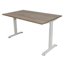 Bureau eurosseats chêne robson, blanc