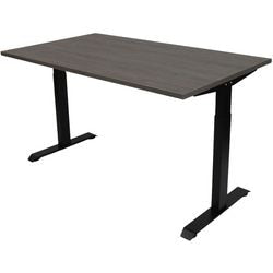 Bureau euroseats chêne logan, noir 620 840x1400x800