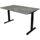 Bureau eurosseats gris oxyde, noir 620 840x1200x800
