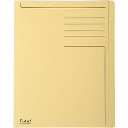 Exacompta chemise à fixation rapide éternelle jaune 320 x 250 mm