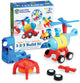 Ressources d'apprentissage 1-2-3 build it!™ fusée-train-hélicoptère - 2+