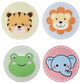 Ensemble de places de placement d'animaux ronds de 12, 38 cm
