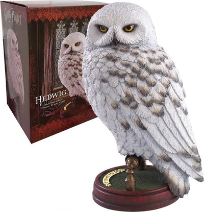 Collection noble Harry Potter Hedwig Sculpture de résine de 9,5 pouces