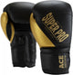 Gants de boxe Super Pro Combat Gear Ace (kick) or noir 10oz