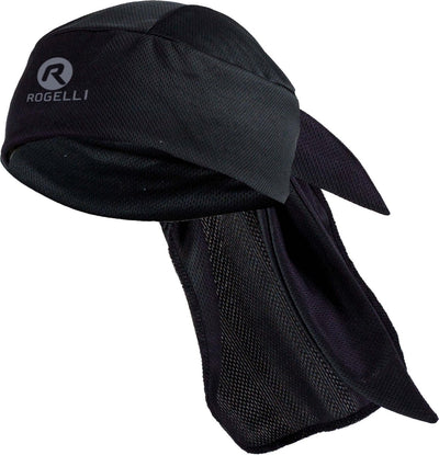 Rogelli bandana cyclisme homme et femme - casquette de cyclisme foulard unisexe - noir - taille unique