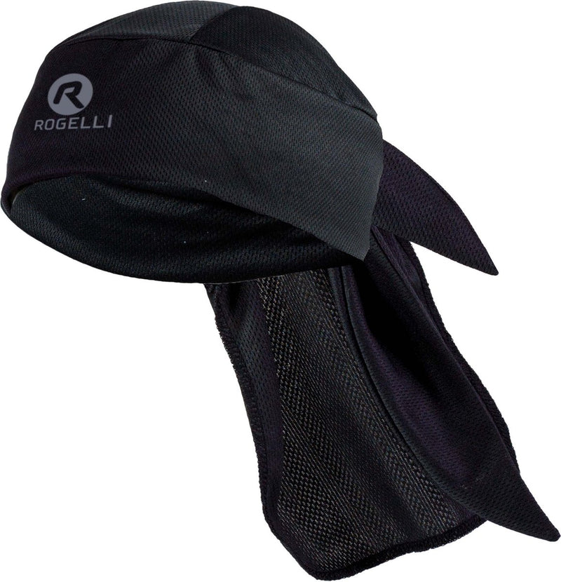 Rogelli bandana cyclisme homme et femme - casquette de cyclisme foulard unisexe - noir - taille unique