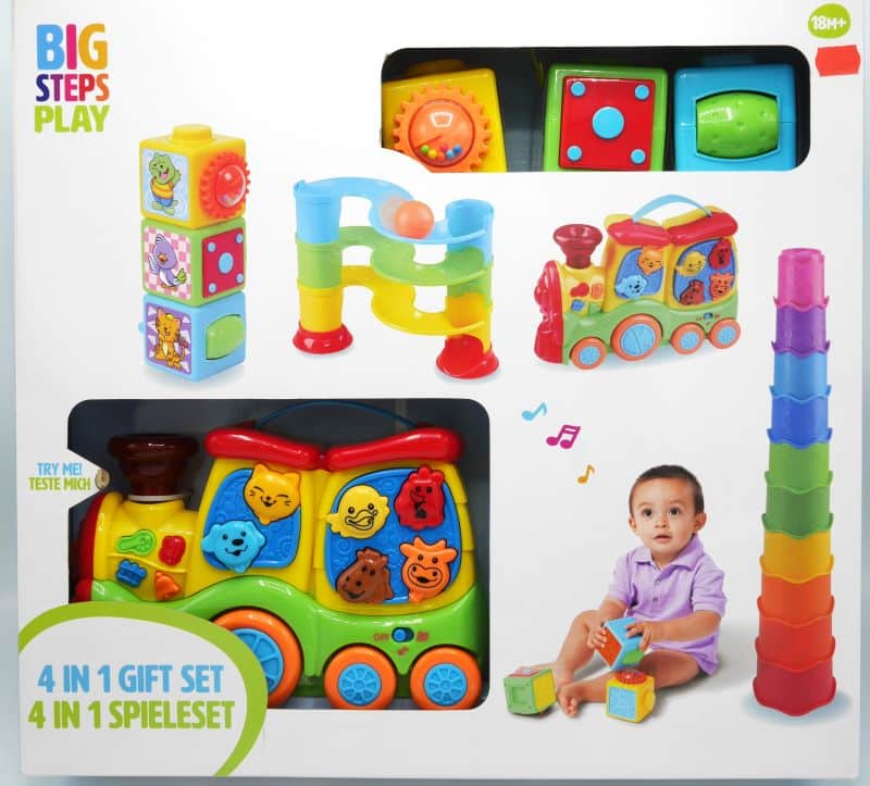 4 en 1 jeu de cadeaux pour les petits