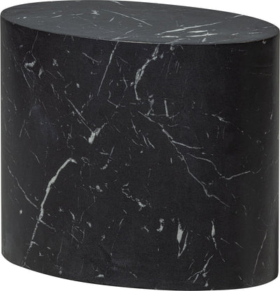 Table d'appoint Woood quint - mdf - noir - 33x40x24