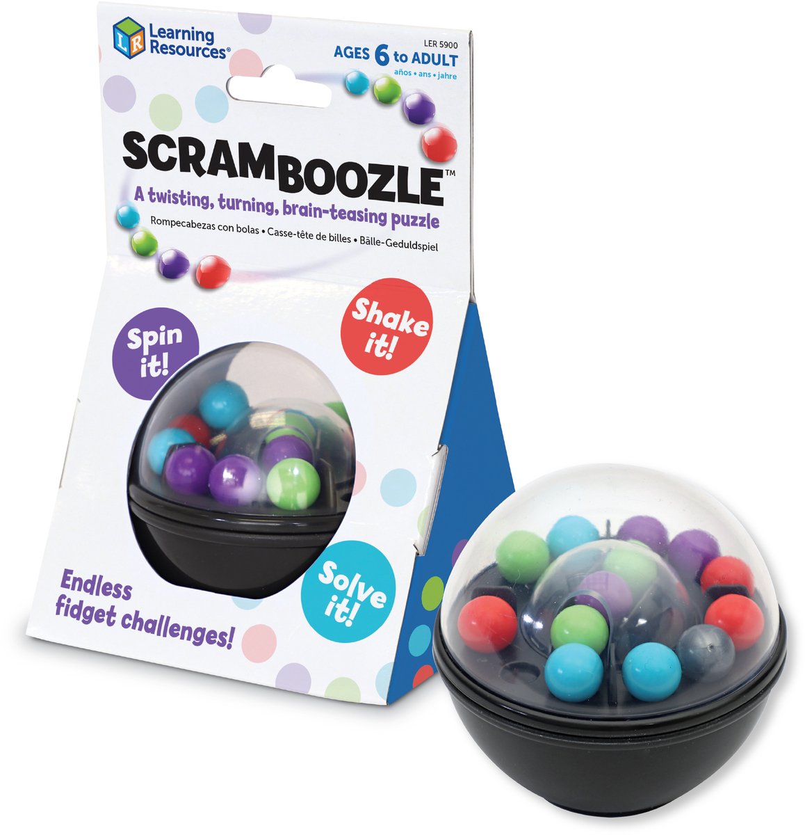 Ressources d'apprentissage Scramboozle™ - Puzzle Ball (6+) - 3+