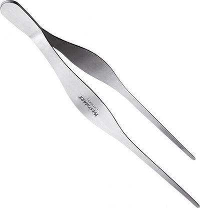 Westmark pince à épiler de cuisine et de service, pince à grill, acier inoxydable, longueur : 29 cm, argent, 12762270