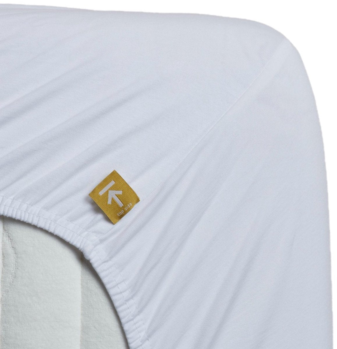 Beddinghouse - jersey - drap-housse surmatelas - 180x220 cm - blanc