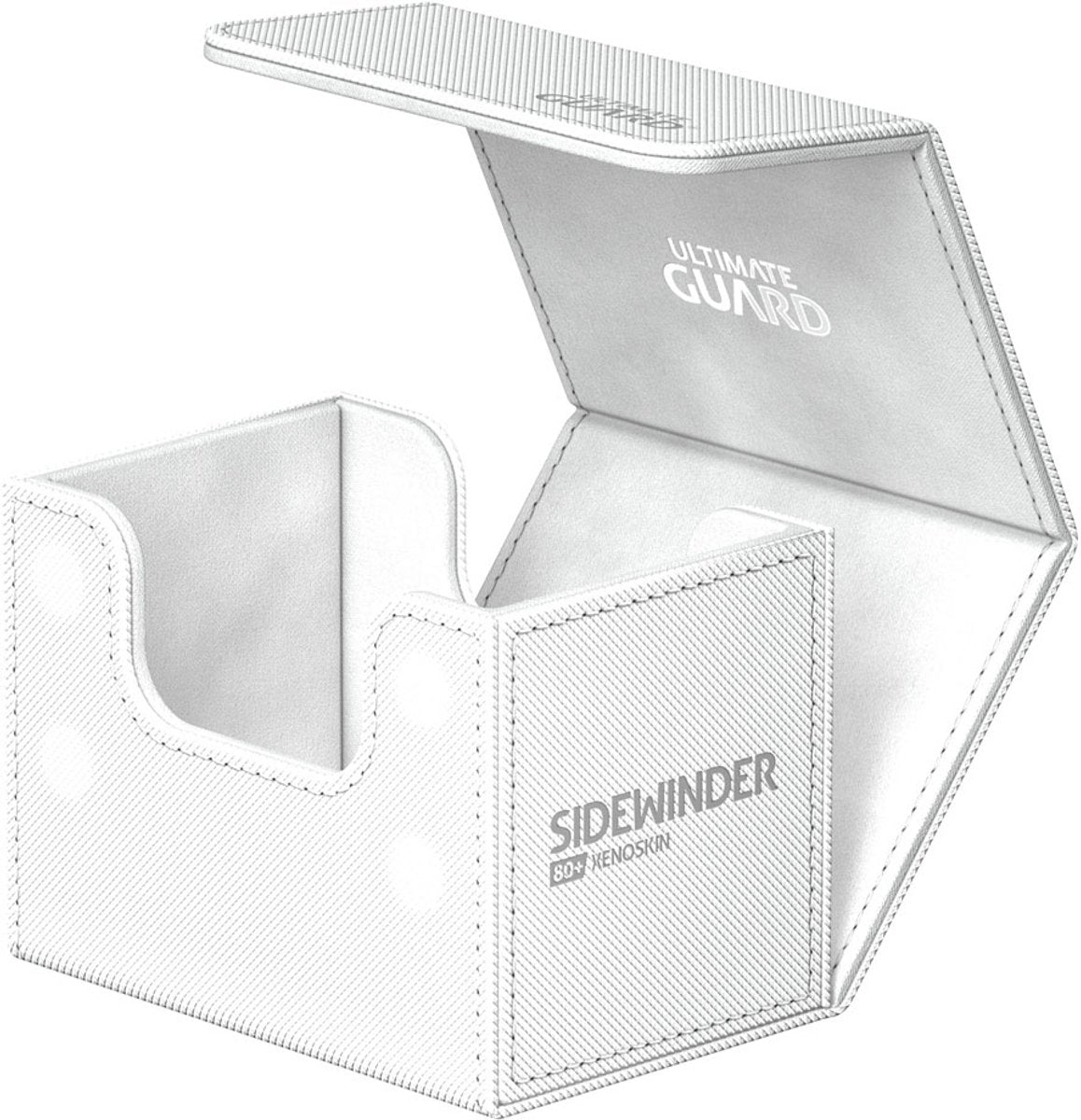 Ultimate guard sidewinder 80+ xenoskin - blanc