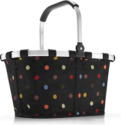 Panier de courses Reisenthel carrybag - 22l - à pois noir