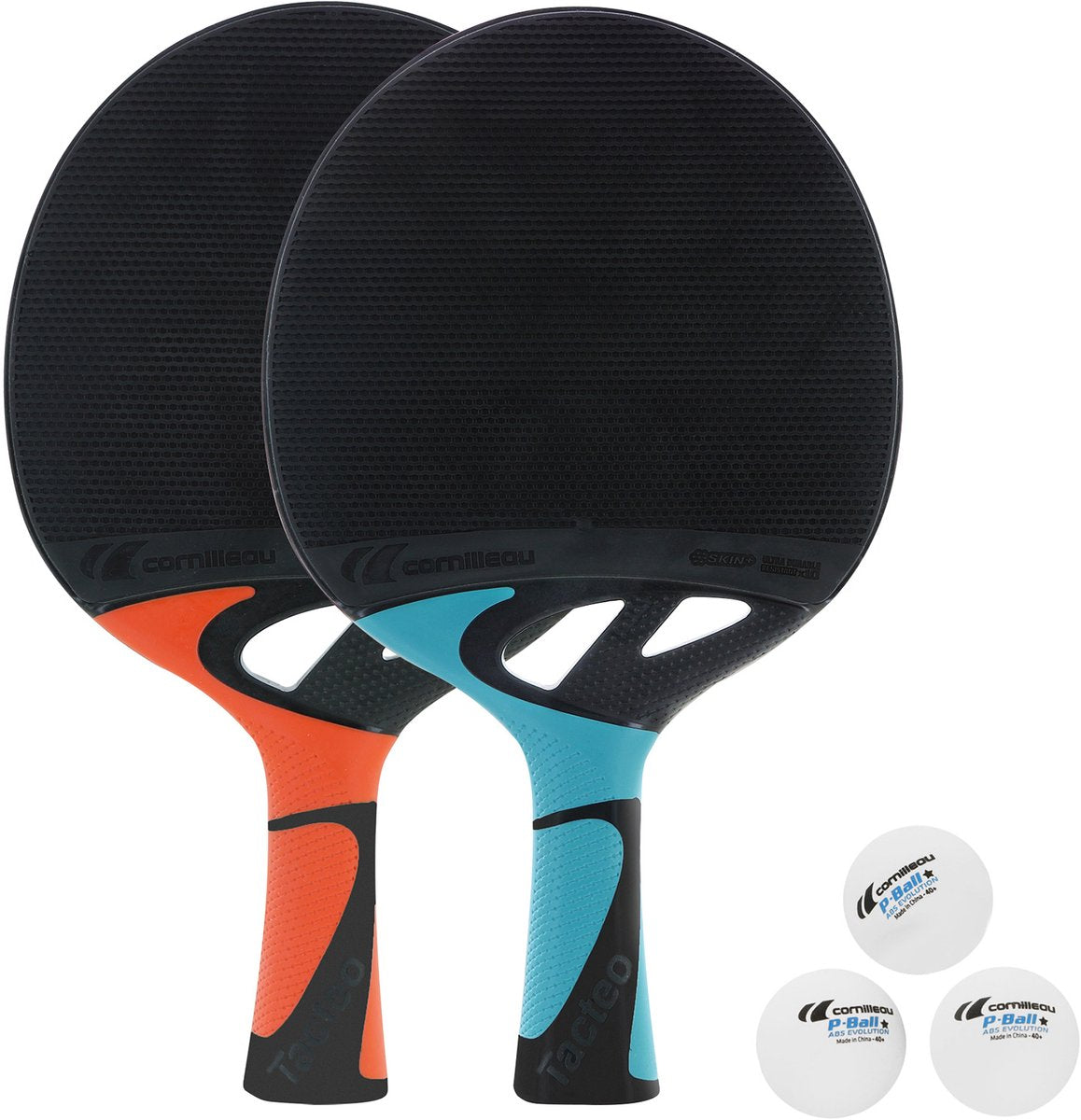 Cornilleau tacteo pack duo 2 raquettes et 3 balles