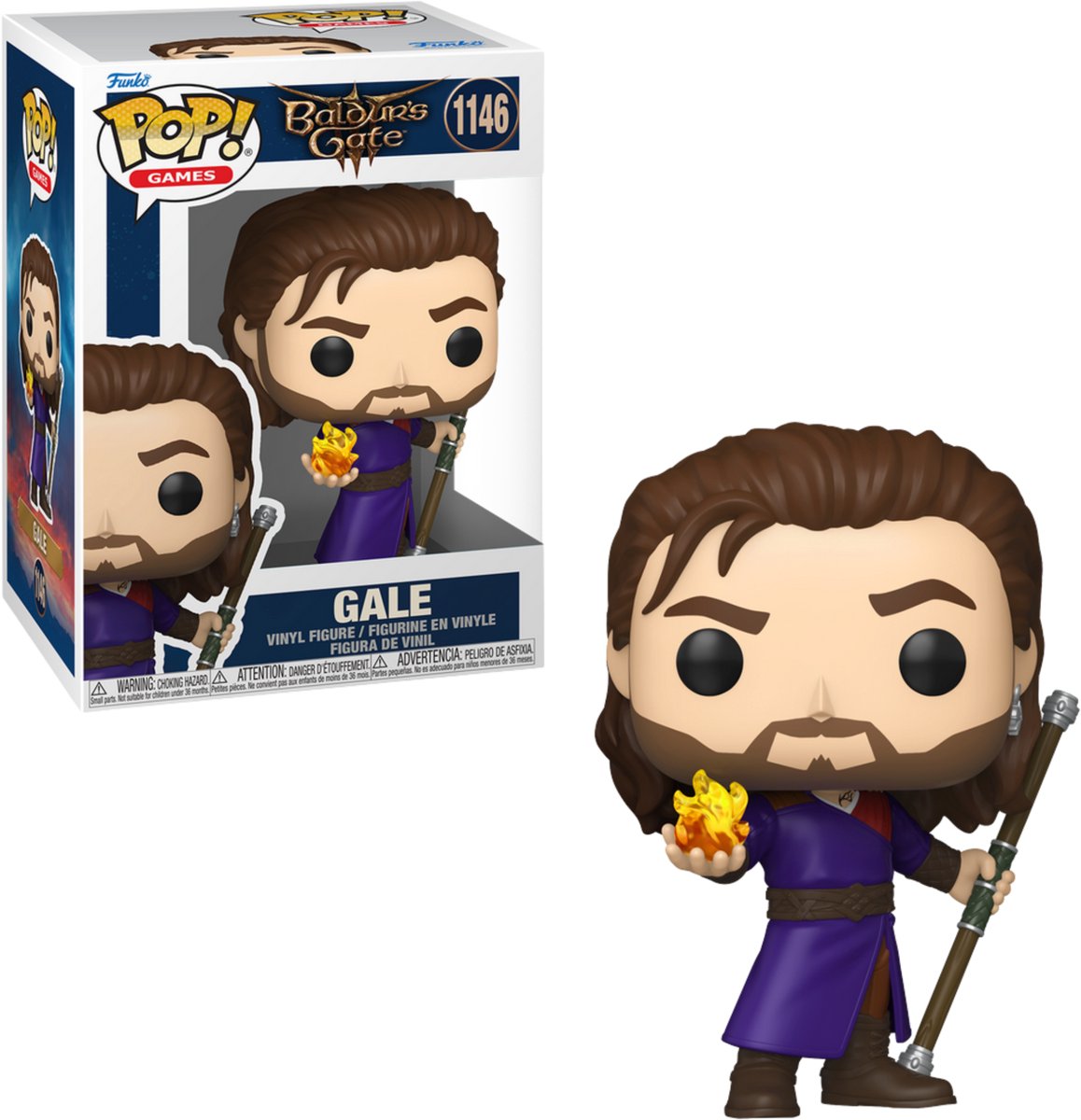 Funko-pop ! jeux : baldur's gate 3 - coup de vent #1146