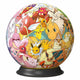 Ravensburger 3d Puzzle Ball Pokémon Personnages, 54e.