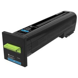 Cartouche de toner Lexmark CS820 72k2xce cyan