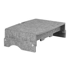 Capuchon de moniteur standard bakerelkhuizen, feutre gris clair