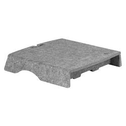 Capuchon de moniteur standard bakerelkhuizen, feutre gris clair