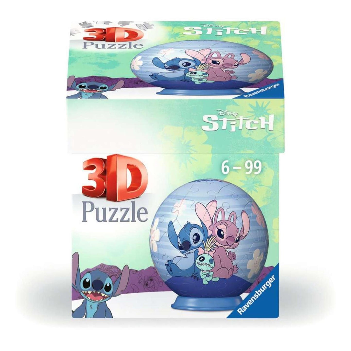 Ravensburger 3d Puzzle Ball Stitch and Angel, 54st.