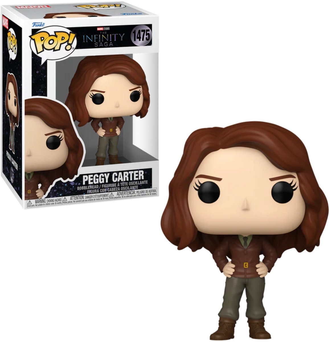 Funko-pop ! merveille : saga infini - peggy carter #1475