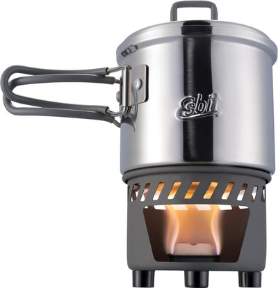 Réchaud d'extérieur Esbit 585 ml - sac de rangement - aluminium inox