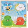 Goki Formation de fond en bois Garden de puzzle, 4e.