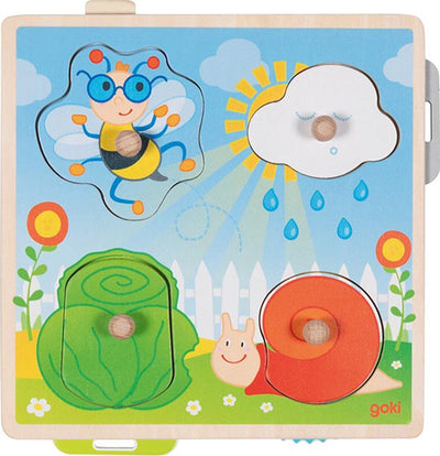 Goki Formation de fond en bois Garden de puzzle, 4e.