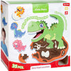 Toi-toys petites étoiles mousse de plancher puzzle dino, 36e.