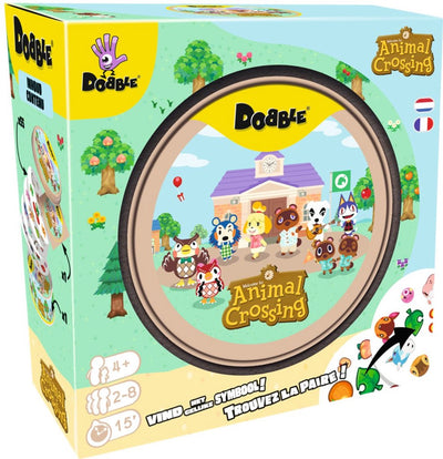 Studio de jeux de société zygomatique dobble : croisement d'animaux | Néerlandais Français | jeu d'observation et de réaction | 2 à 8 joueurs | à partir de 6 ans | 15 minutes de jeu