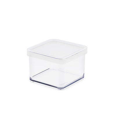 Boîte de rangement Rotho loft carrée 0,5l blanc