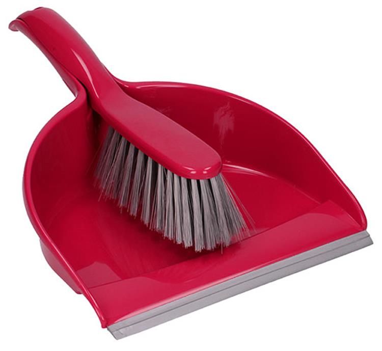 1005461 - pelle avec bord en caoutchouc + racleur | 6 pièces