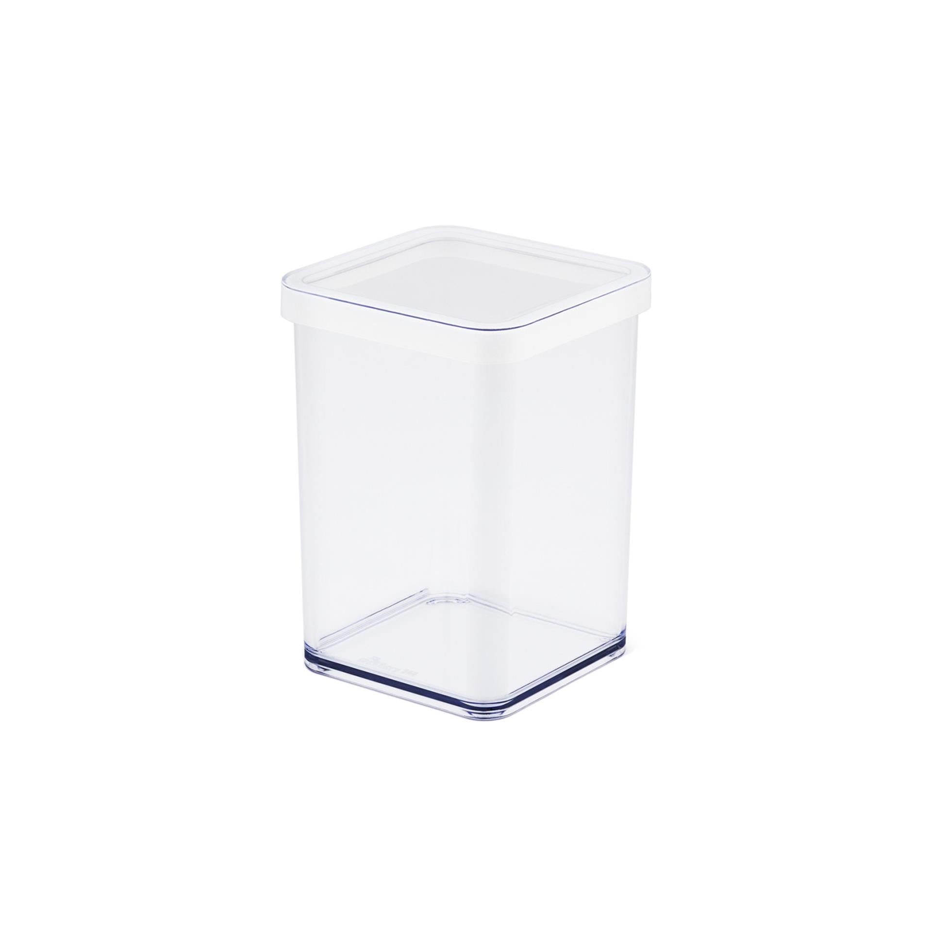 Boîte de rangement Rotho loft carrée 1l blanc