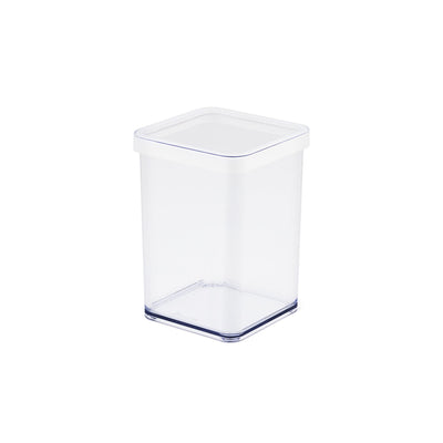 Boîte de rangement Rotho loft carrée 1l blanc