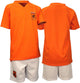 Avento ensemble de football supporter - Coupe du monde pantalon de football de l'équipe nationale néerlandaise junior - orange blanc - 152