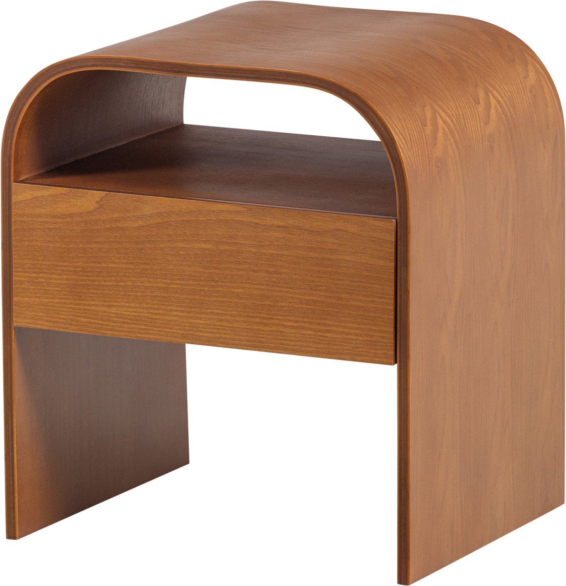 Table de chevet Woood momo - bois - marron - 45x40x34