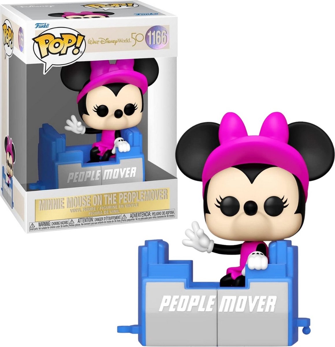 Funko-pop ! déménageur de personnes Minnie - Disney - Walt Disney World