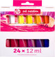 Ensemble de peinture en acrylique de création d'art talens, 24x12 ml